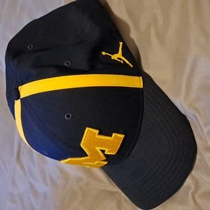 Jordan University of Michigan Fitted Hat UofM